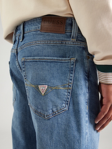 GUESSregular Traperice 'MASON' - plava boja