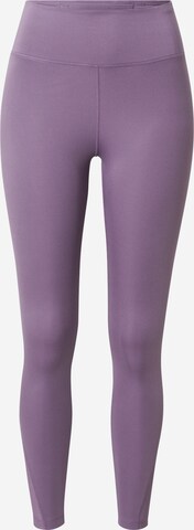 NIKE Sports trousers 'One' in Purple: front