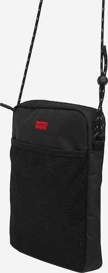 LEVI'S Чанта за през рамо тип преметка в червено / черно, Преглед на продукта