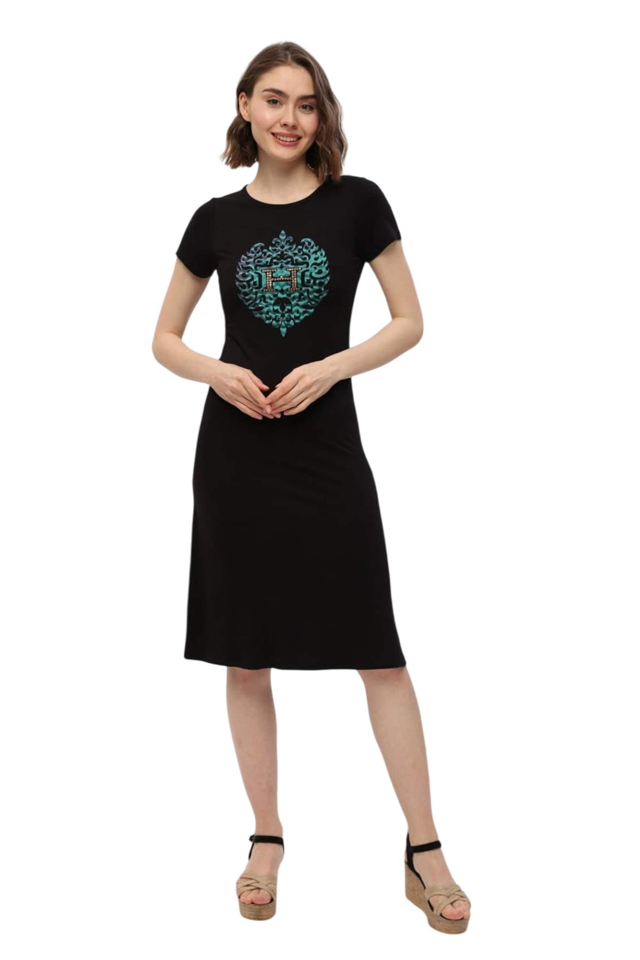 Robe HOME STORE en noir : devant