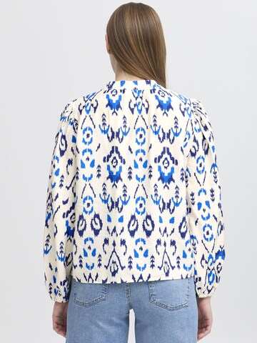 ICHI - Blusa ' IXHARPER ' en azul
