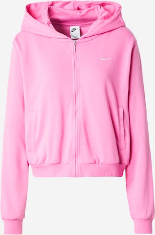 Nike Sportswear Jopa na zadrgo | roza barva: sprednja stran