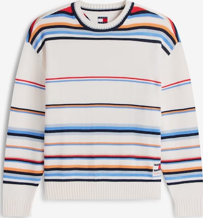 Tommy Jeans Collegepaita värissä vaaleansininen / keltainen / punainen / valkoinen, Tuotenäkymä