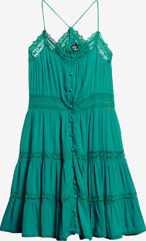 Superdry Jurk 'Alana' in Groen: voorkant