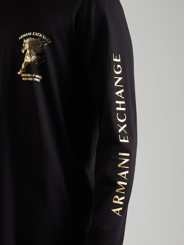 ARMANI EXCHANGE Tričko - Čierna