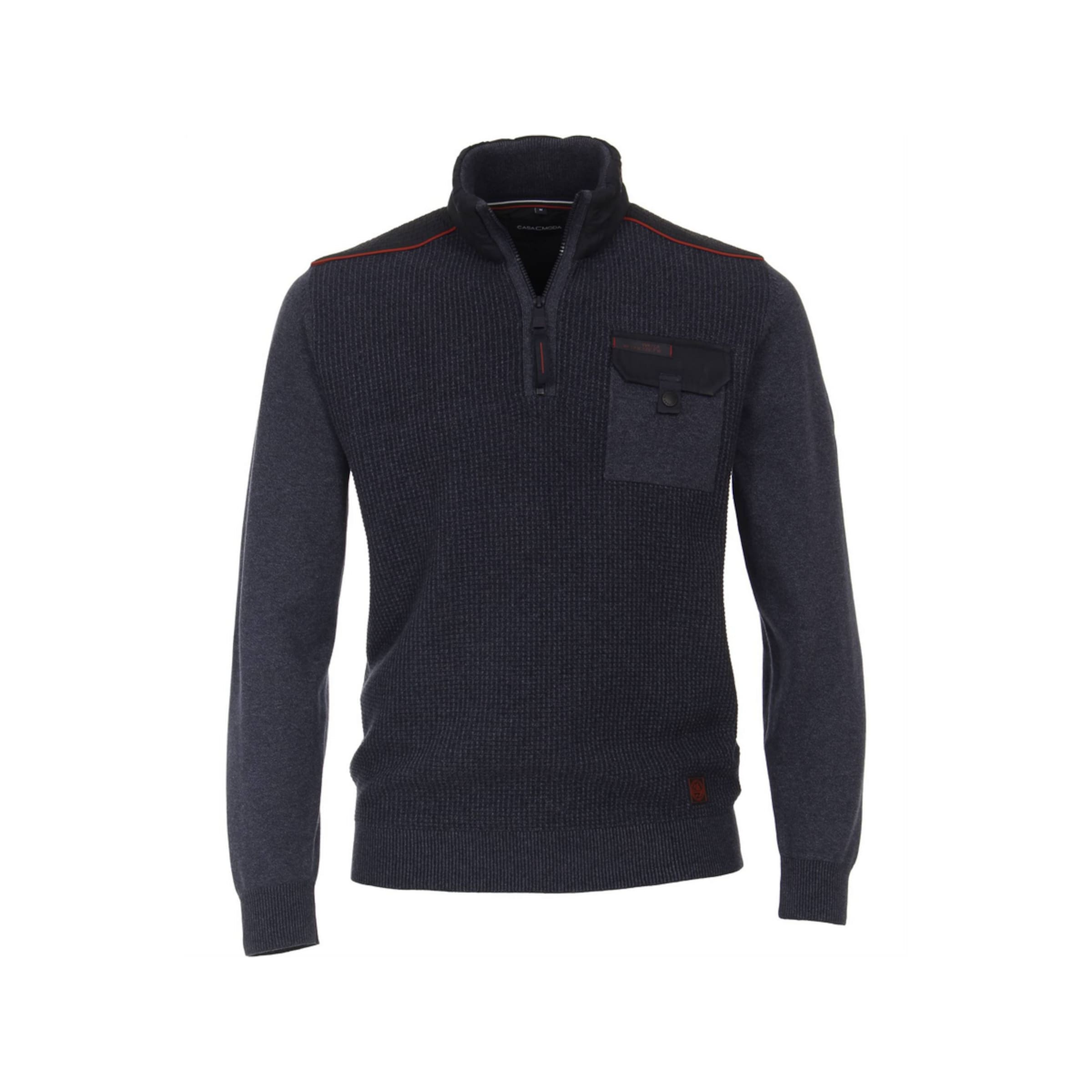 VENTI Sweater 'Troyer' in Blue: front