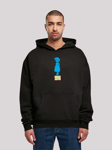 Sweat-shirt F4NT4STIC en noir : devant