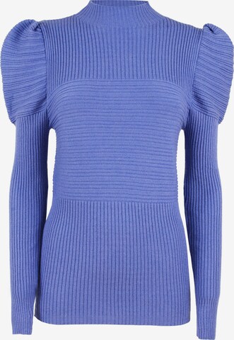 Influencer Sweter w kolorze niebieski: przód