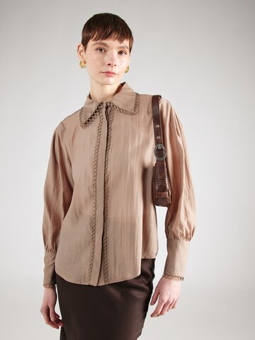 Copenhagen Muse Blouse 'MOLLY' in Beige: front