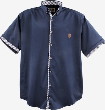Lavecchia Button Up Shirt '9003A' in Blue: front
