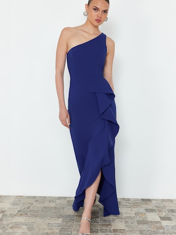 Robe de soirée Trendyol en bleu