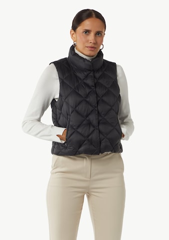 Gilet di COMMA in nero: frontale