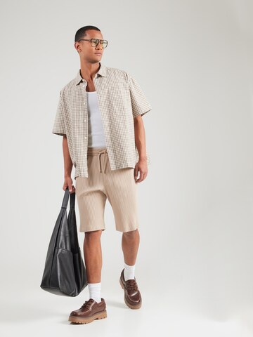SELECTED - regular Pantalón 'SLMSimon' en beige