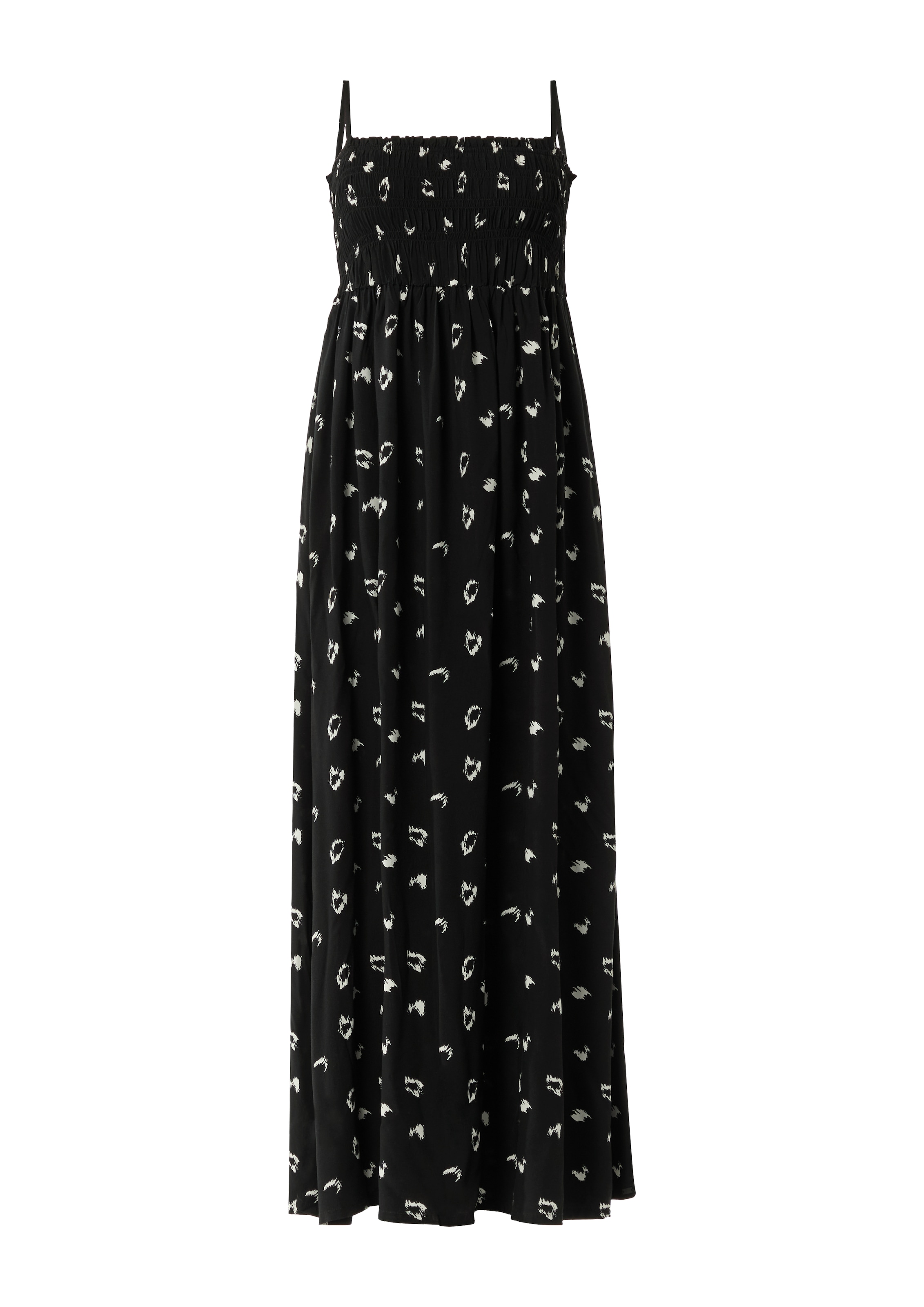 QS Kleid in Schwarz: Vorderseite