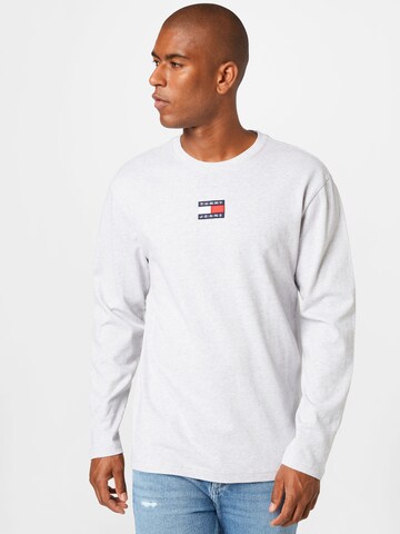 T-Shirt Tommy Jeans en gris : devant