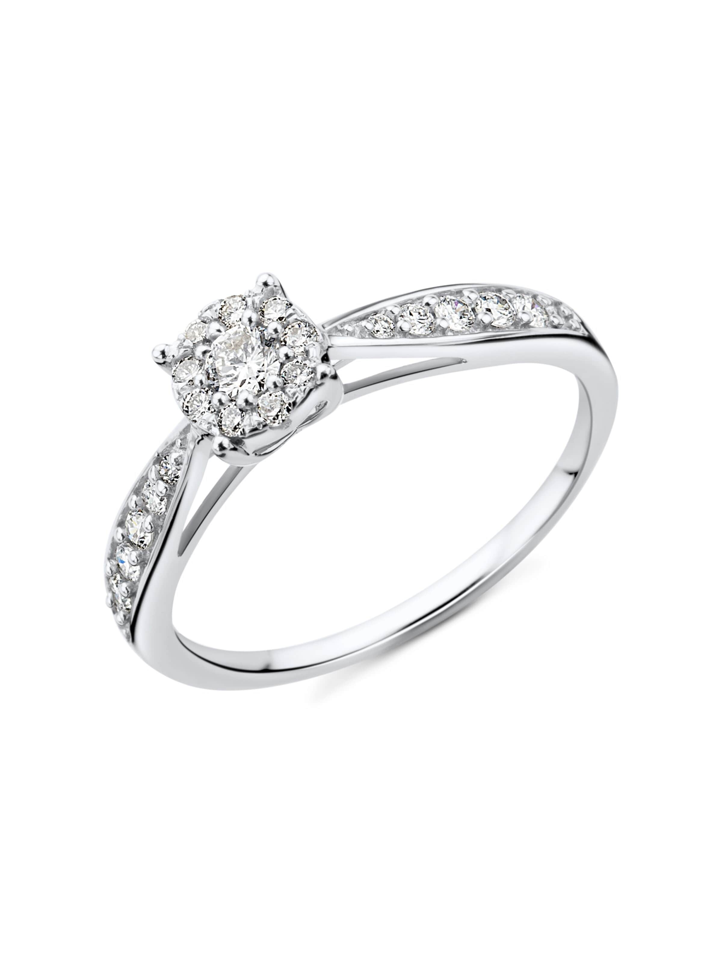 Anello di DIAMANT LETERNEL in argento: frontale