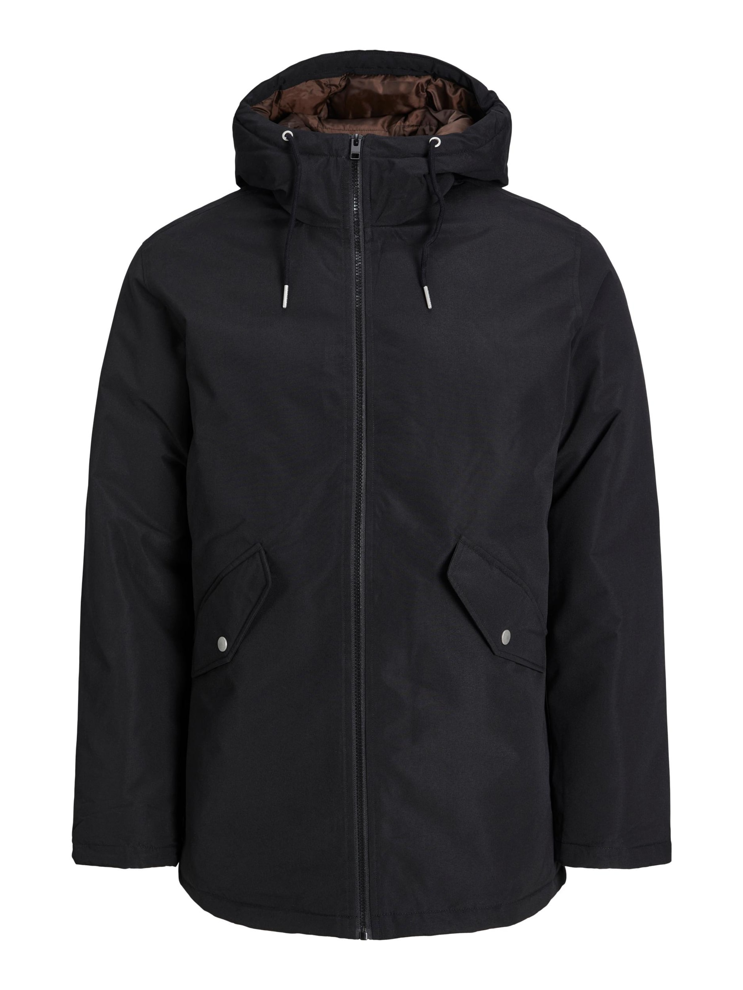 JACK & JONES Jacke 'JJLoop' in Schwarz: Vorderseite