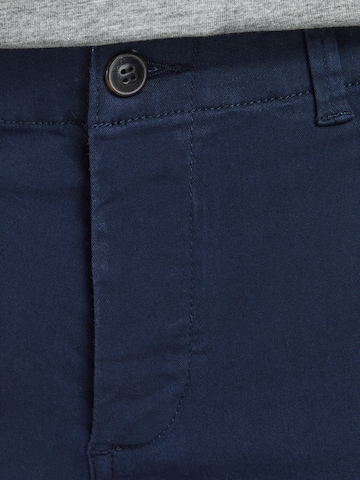 Regular Pantalon chino 'Dave' JACK & JONES en bleu