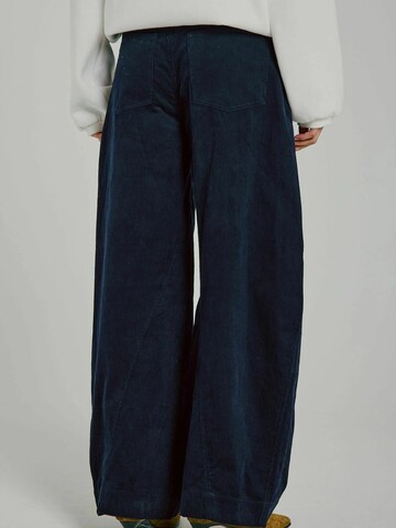 NORR Wide leg Pants ' Casandra ' in Blue