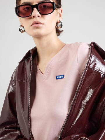 HUGO Shirt 'Classic' in Pink