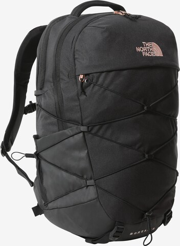 THE NORTH FACE Sportsrygsæk 'BOREALIS' i sort: forside