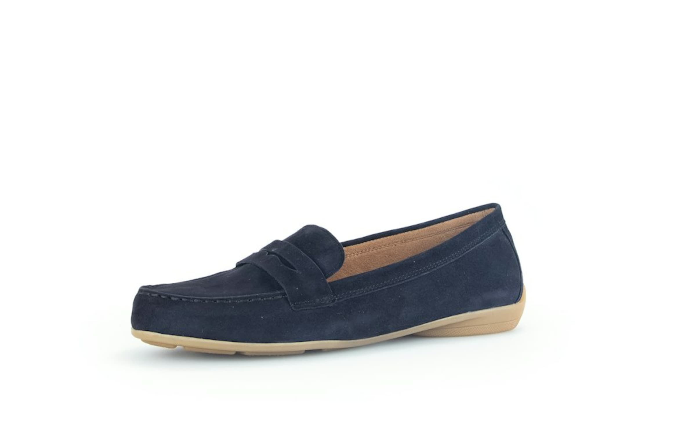 GABOR Moccasin in Blue: front