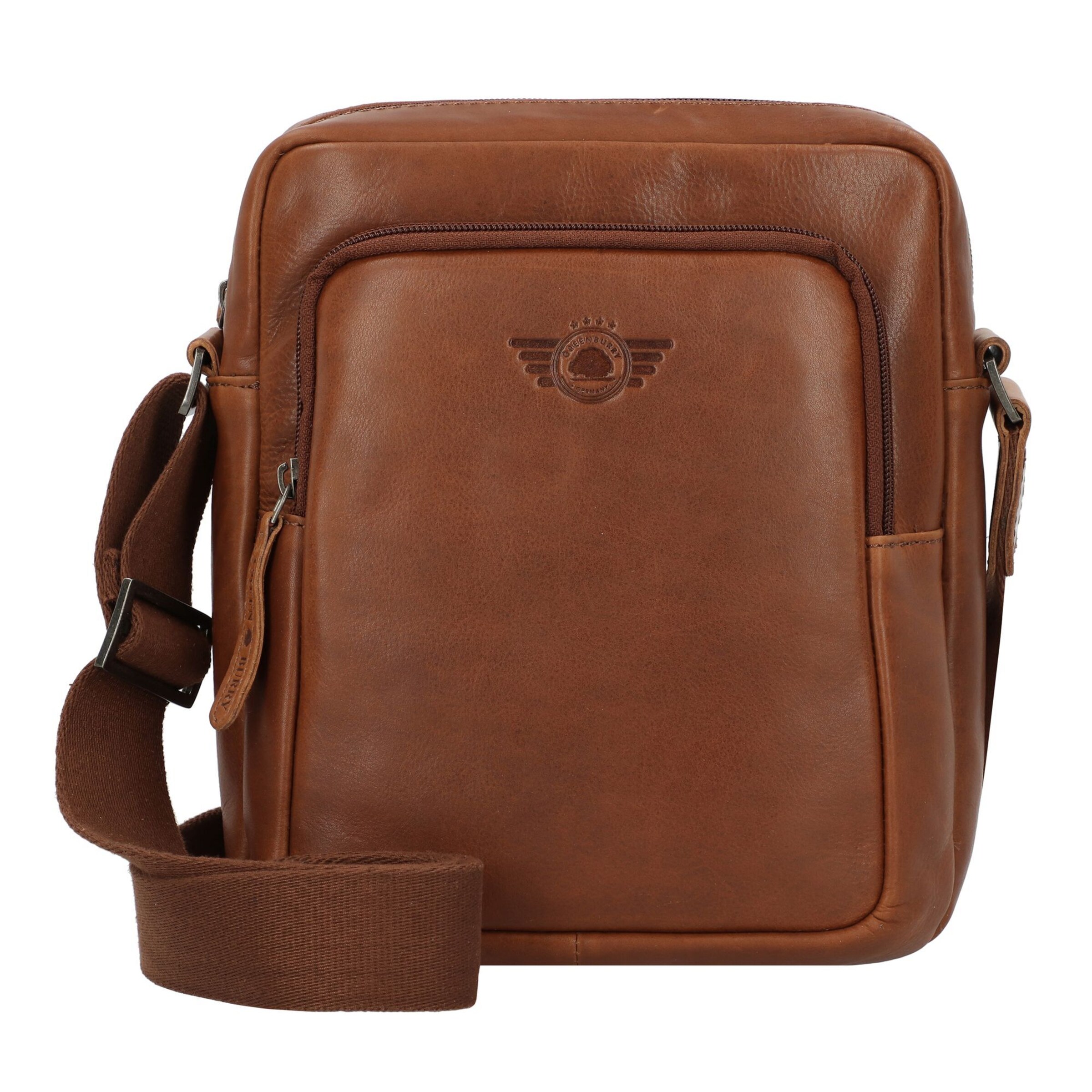 GREENBURRY Schoudertas in Bruin: voorkant