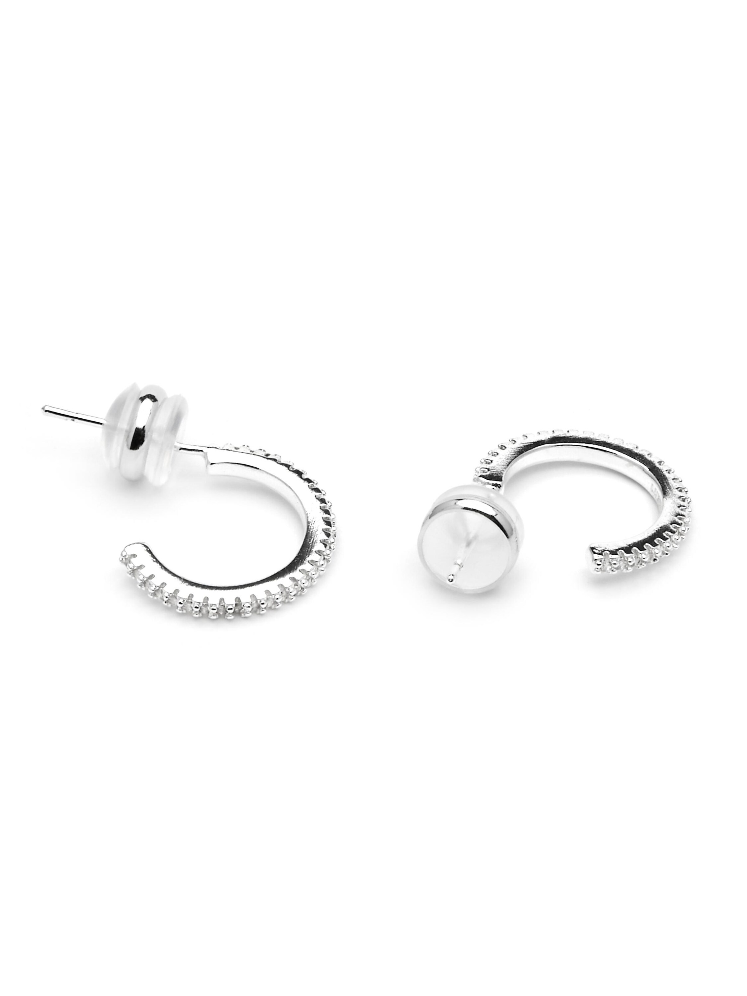 Boucles d'oreilles 'Azar' Luxenter en argent
