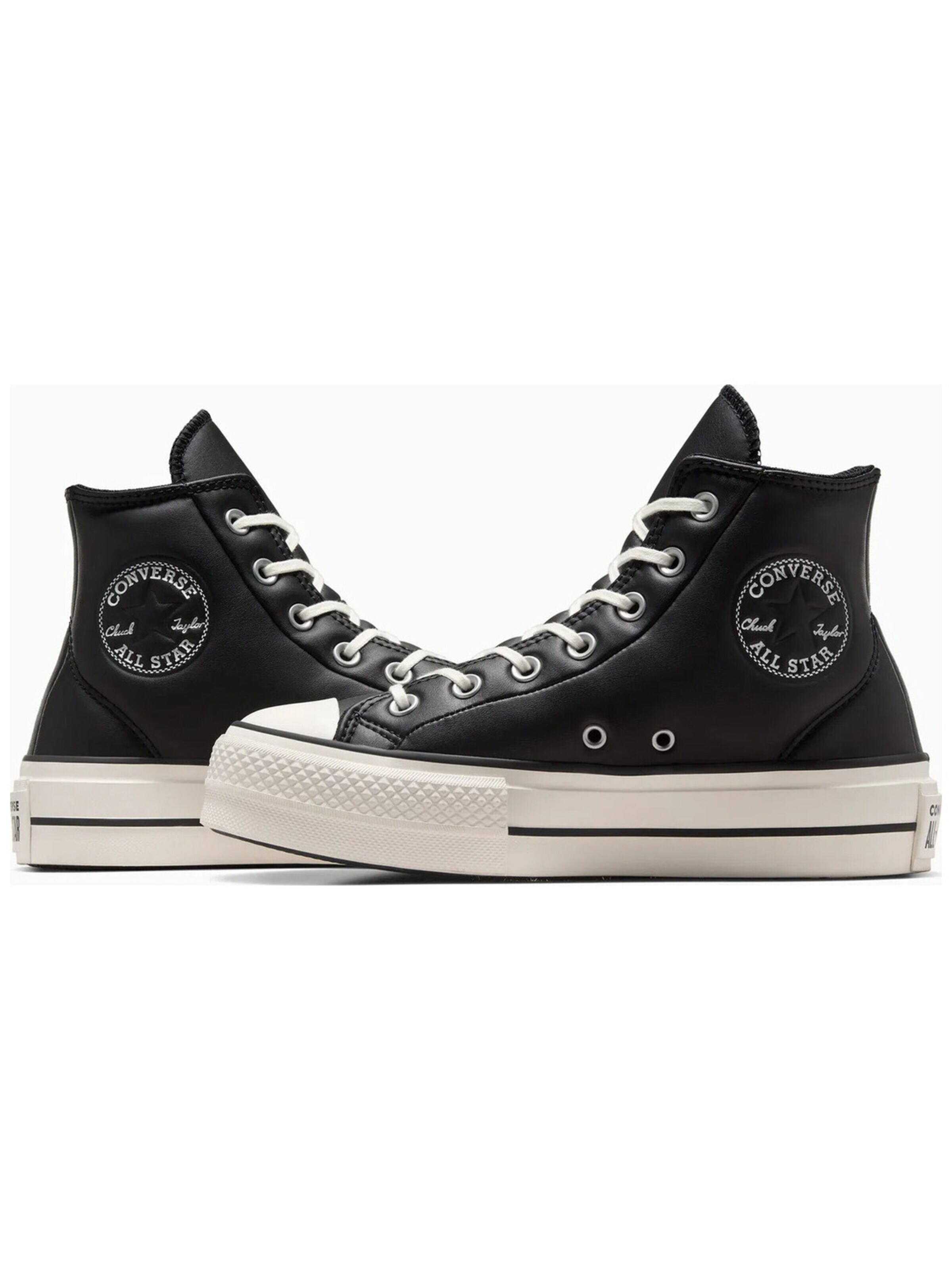CONVERSE Sneakers hoog 'Converse Chuck Taylor All Star Lift' in Zwart
