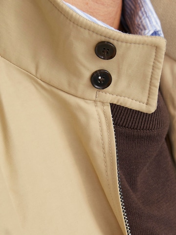 JACK & JONES Between-Season Jacket 'Rudy Harrington' in Brown