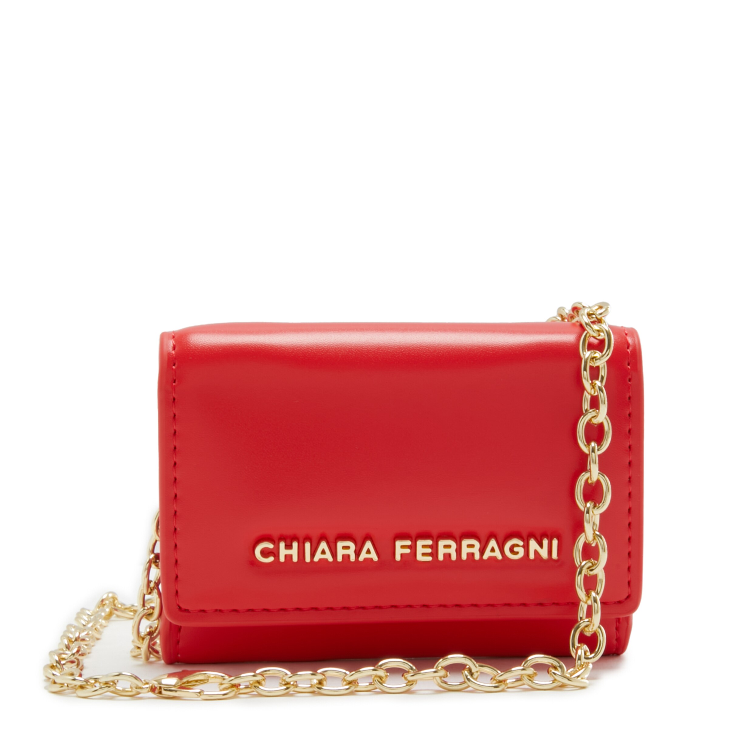 Sac à bandoulière Chiara Ferragni en rouge : devant