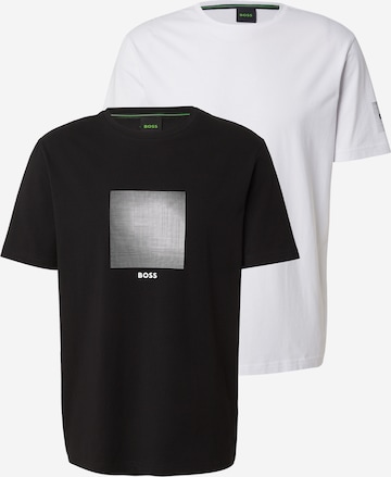 juoda BOSS Marškinėliai: priekis
