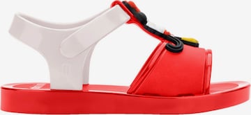 MELISSA Sandals 'The Mini Melissa Play x Mickey And Minnie' in Red: front