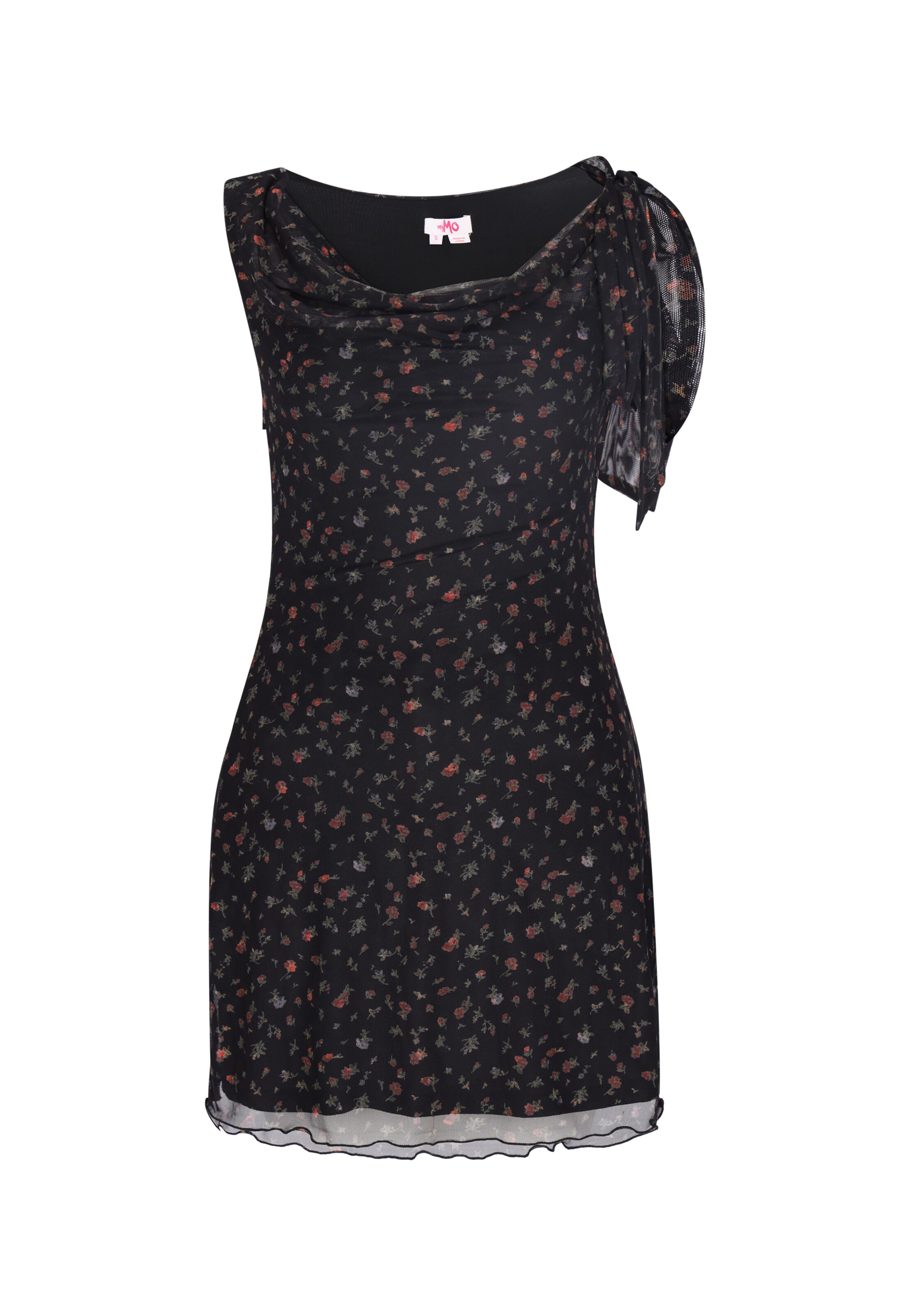 MYMO Jurk 'Young Fashion' in Zwart: voorkant