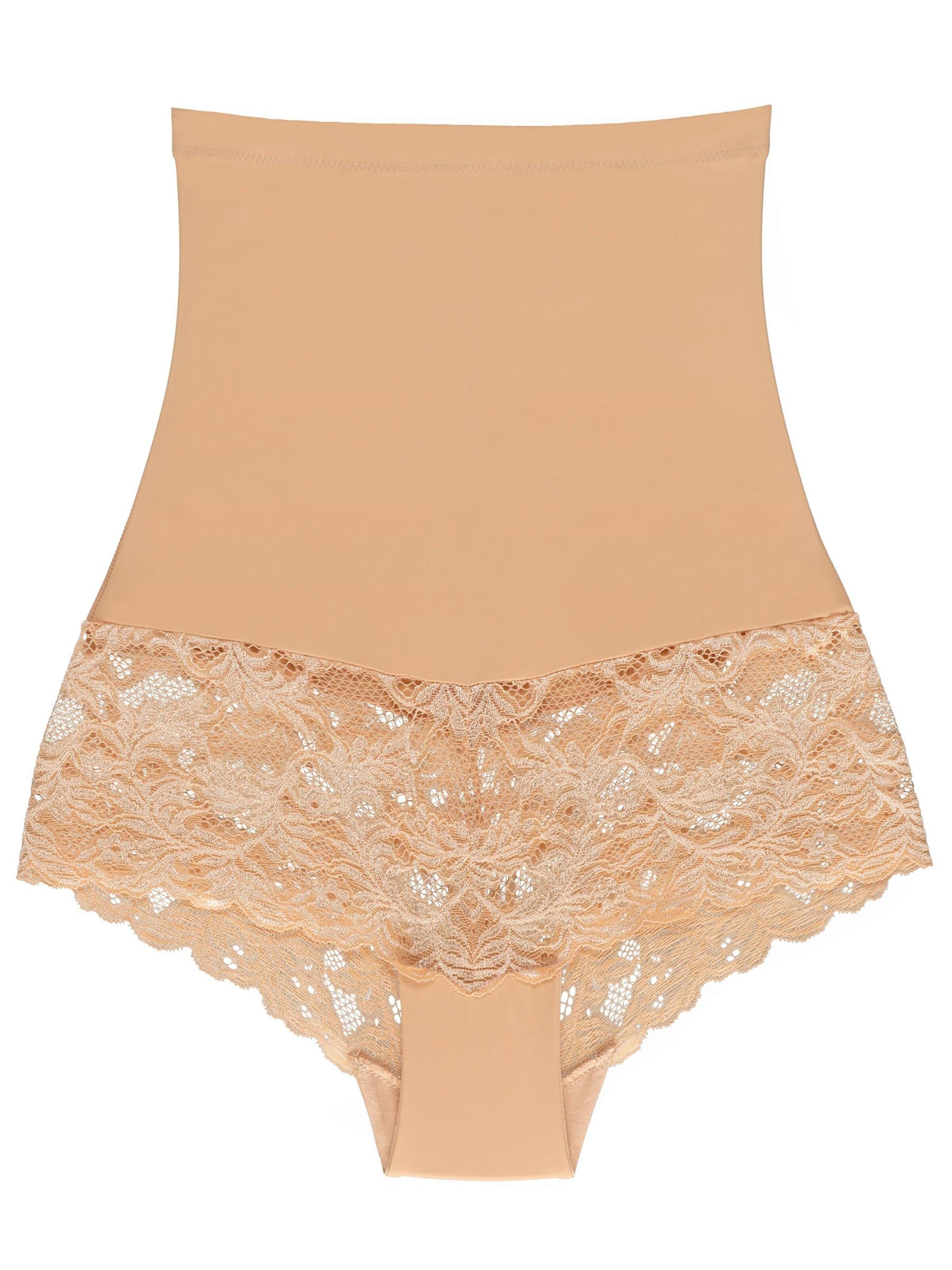 Wolbar Panty 'Preciosa' in Beige: front