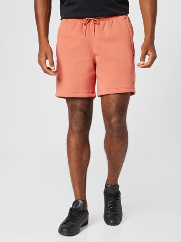 ADIDAS ORIGINALS Regular Shorts 'Adicolor Trefoil' in Braun: predná strana