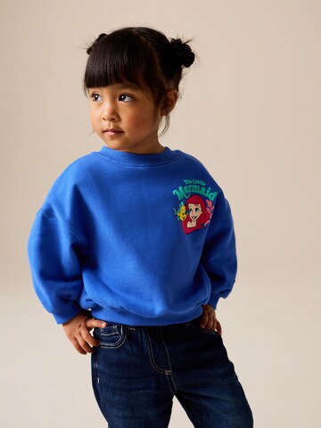 Felpa 'The Little Mermaid' di Next in blu: frontale