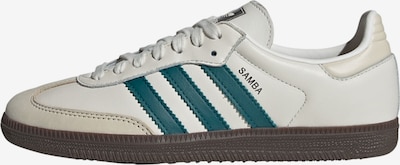 Sportbačiai be auliuko 'Samba' iš ADIDAS ORIGINALS, spalva – smėlio spalva / smaragdinė spalva / natūrali balta, Prekių apžvalga