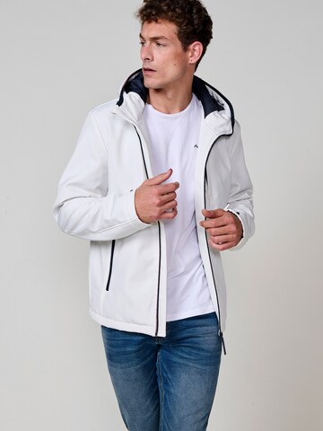 KOROSHI Φθινοπωρινό και ανοιξιάτικο μπουφάν σε λευκό