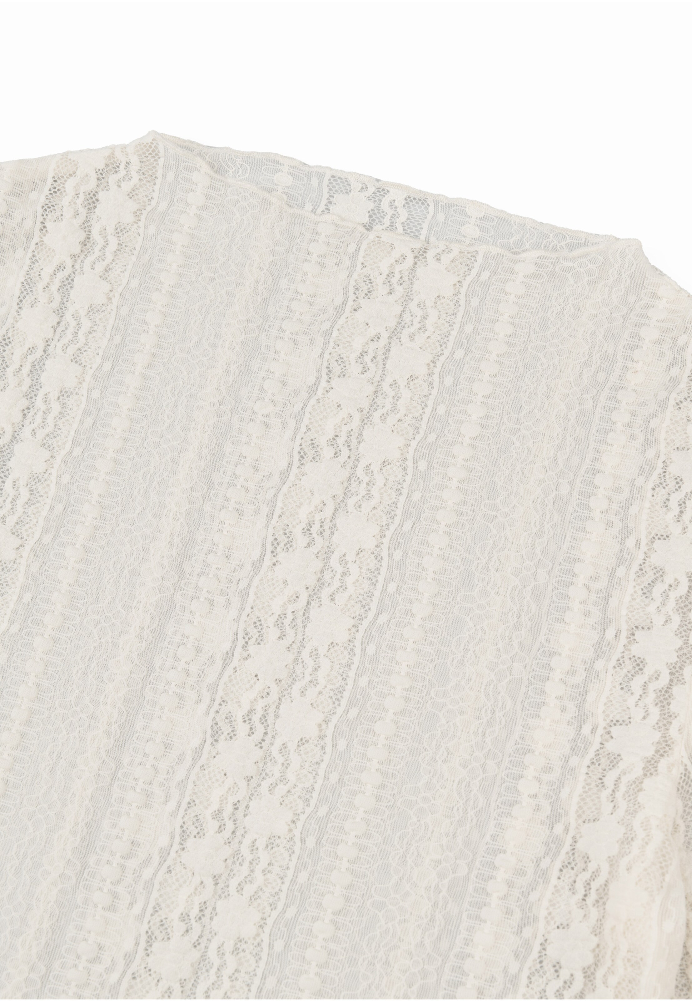 OH APRIL Shirt 'Zahara Lace' in Weiß