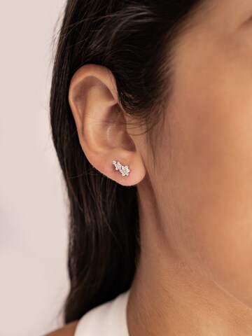 Hey Happiness Earrings 'Mini Floral' in Silver