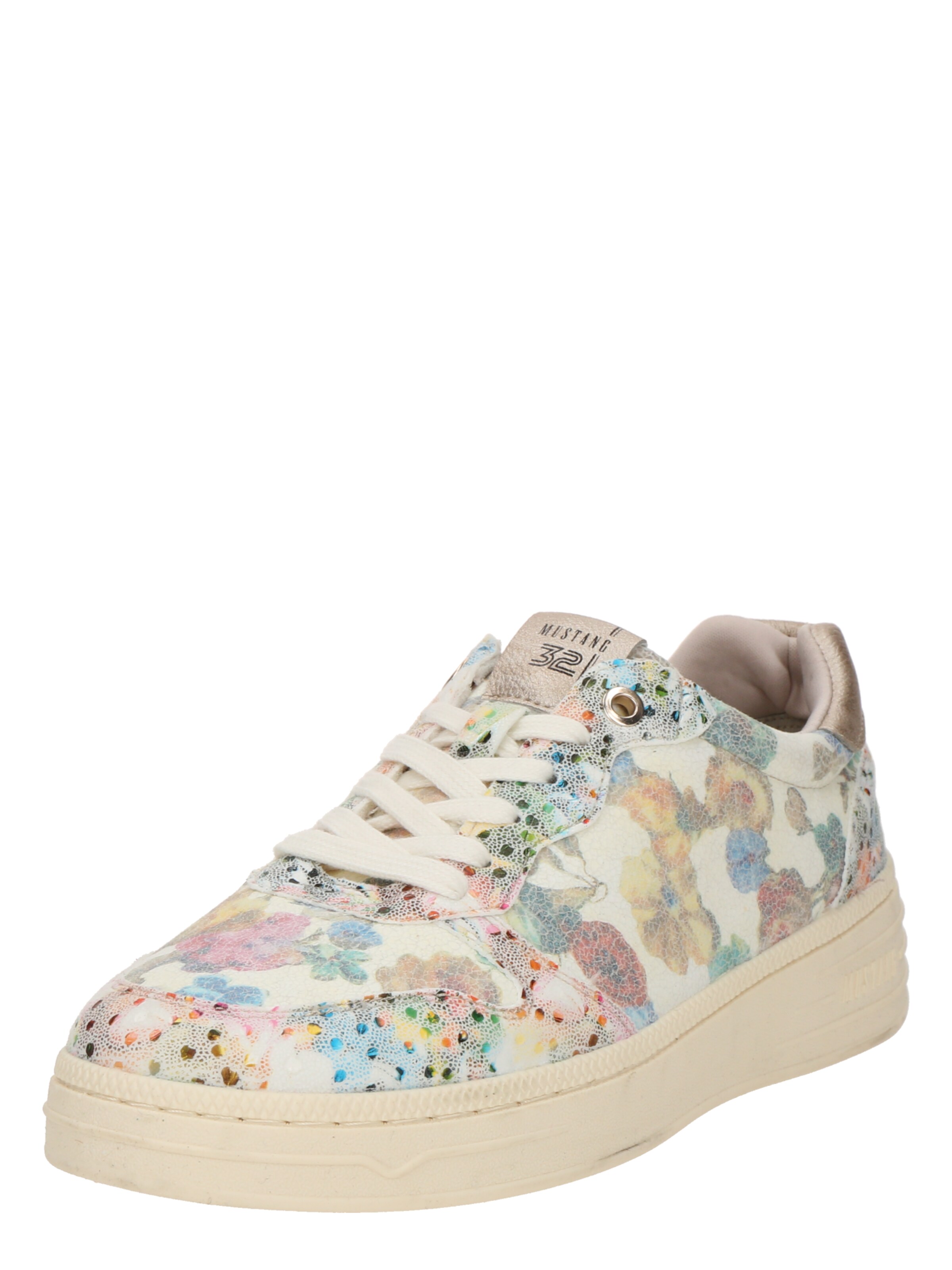 Sneaker bassa di MUSTANG in bianco: frontale