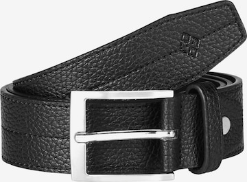 Charles Colby Belt in Black: front