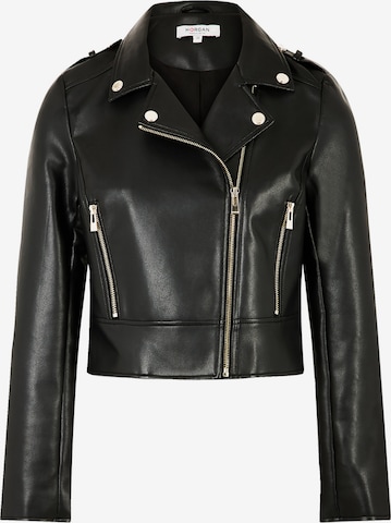 Morgan Välikausitakki '242-GZOOM' värissä musta: etupuoli