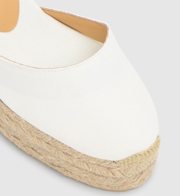 Espadrilles 'Carol' Castañer en blanc