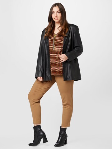 Michael Kors Plus Skinny Pants in Brown