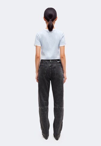 KARL LAGERFELD JEANSregular Traperice - crna boja