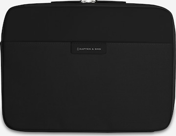 Kapten & Son Taška na notebook 'Vinstra All Black 16”' – černá