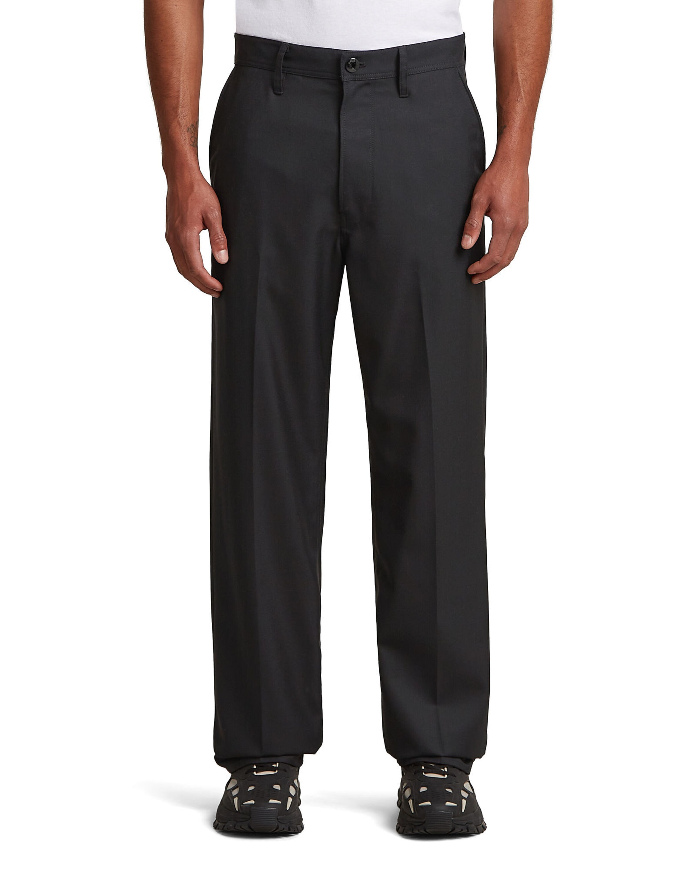 G-STAR Regular Chinohose 'Modson' in Schwarz: Vorderseite