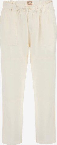 GUESS Slim fit Pants in Beige: front